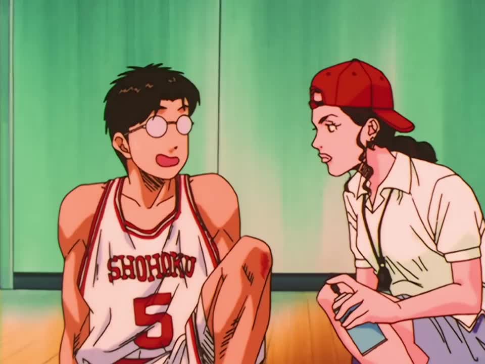 灌篮高手湘北对战翔阳陵南终于有队友受伤下场了樱木上场了