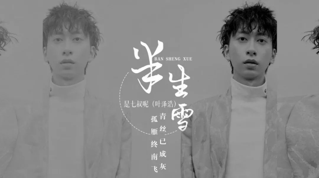 歌手是七叔呢是何许人他的半生雪涉嫌抄袭吗