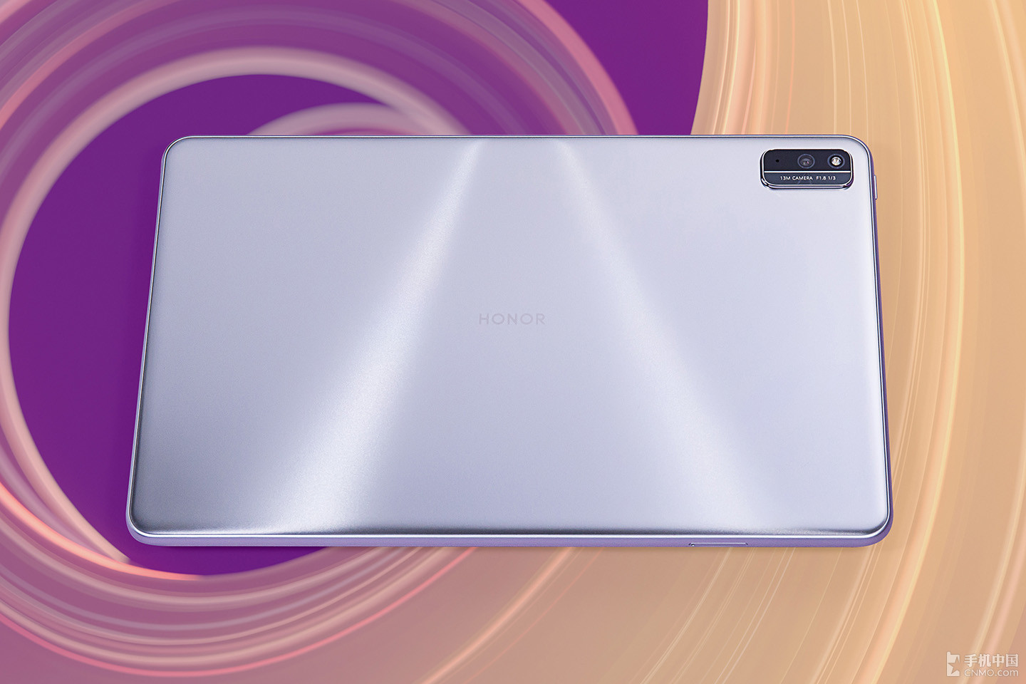 荣耀平板v6图赏丁达尔纹理加持一个不一样的钛空银