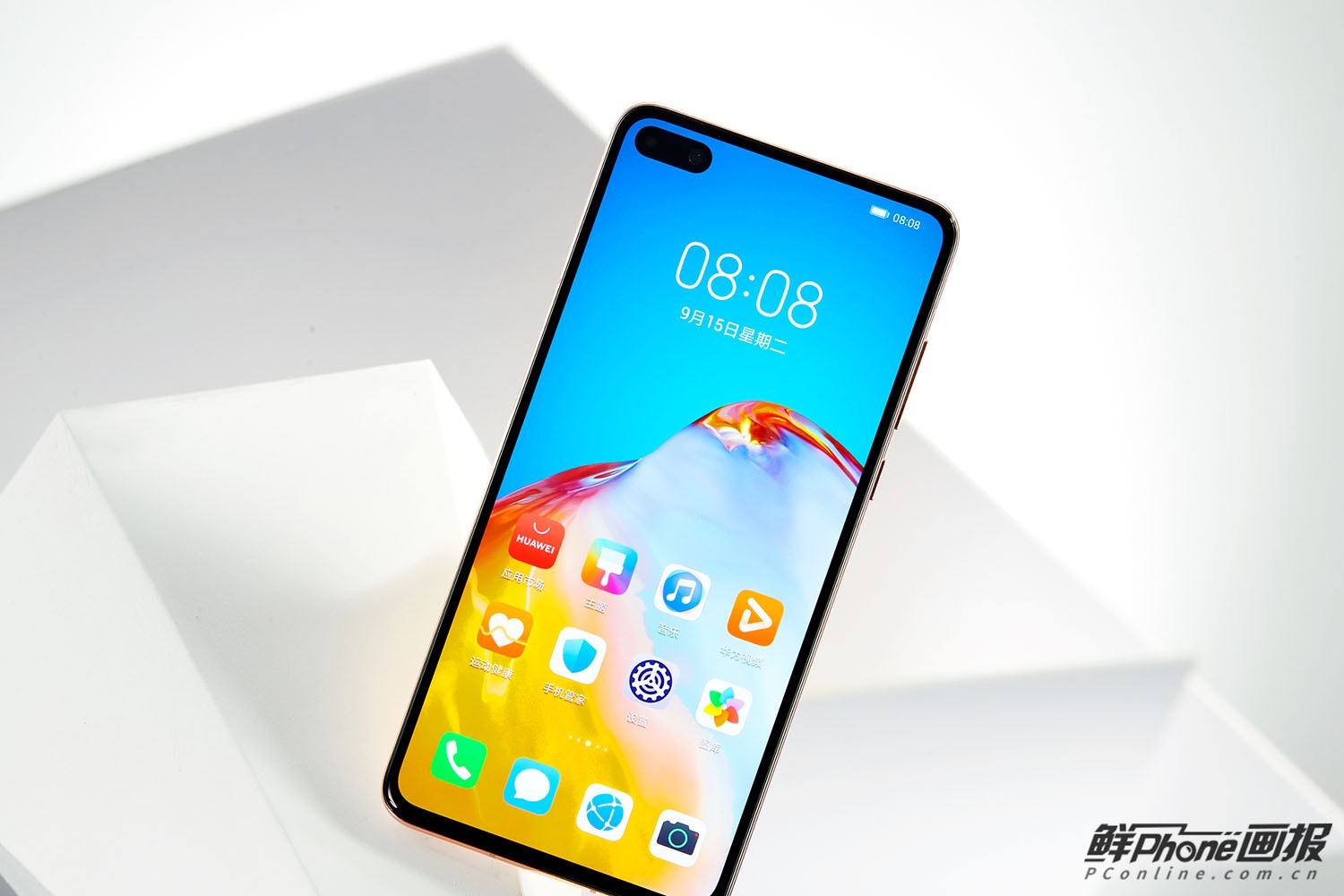 华为p40图赏:美在极致而纯粹 资深颜控一眼就心动