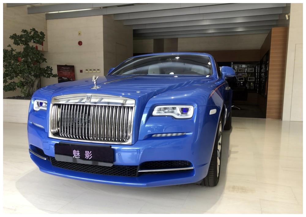 劳斯莱斯魅影敞篷版奢华到极致的gt跑车