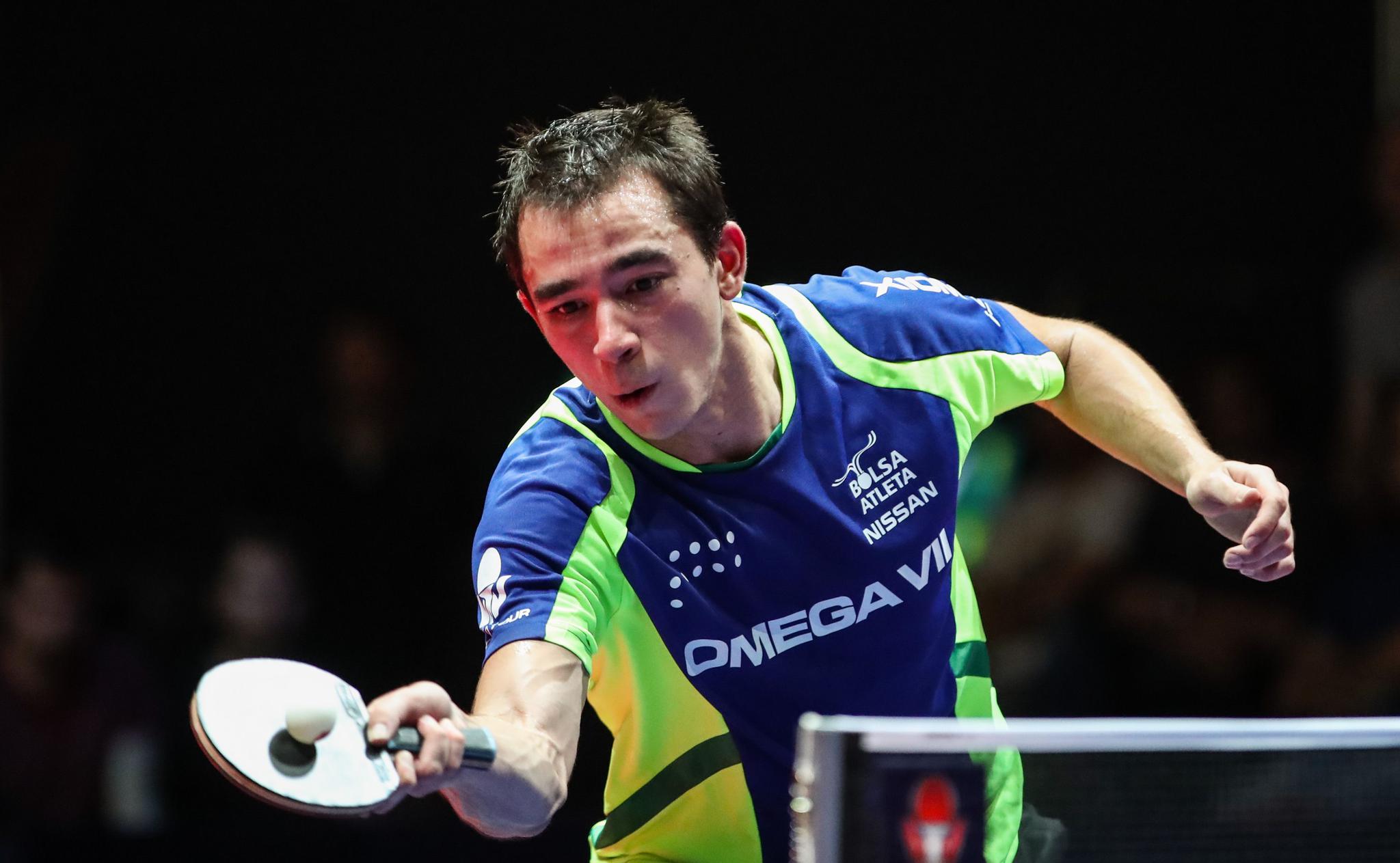 乒乓球——捷克公开赛:奥恰洛夫晋级男单决赛