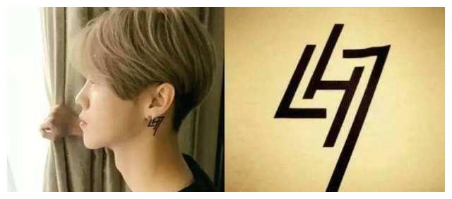 陈伟霆将粉丝纹在身上吴亦凡有九处纹身鹿晗的纹身是假的