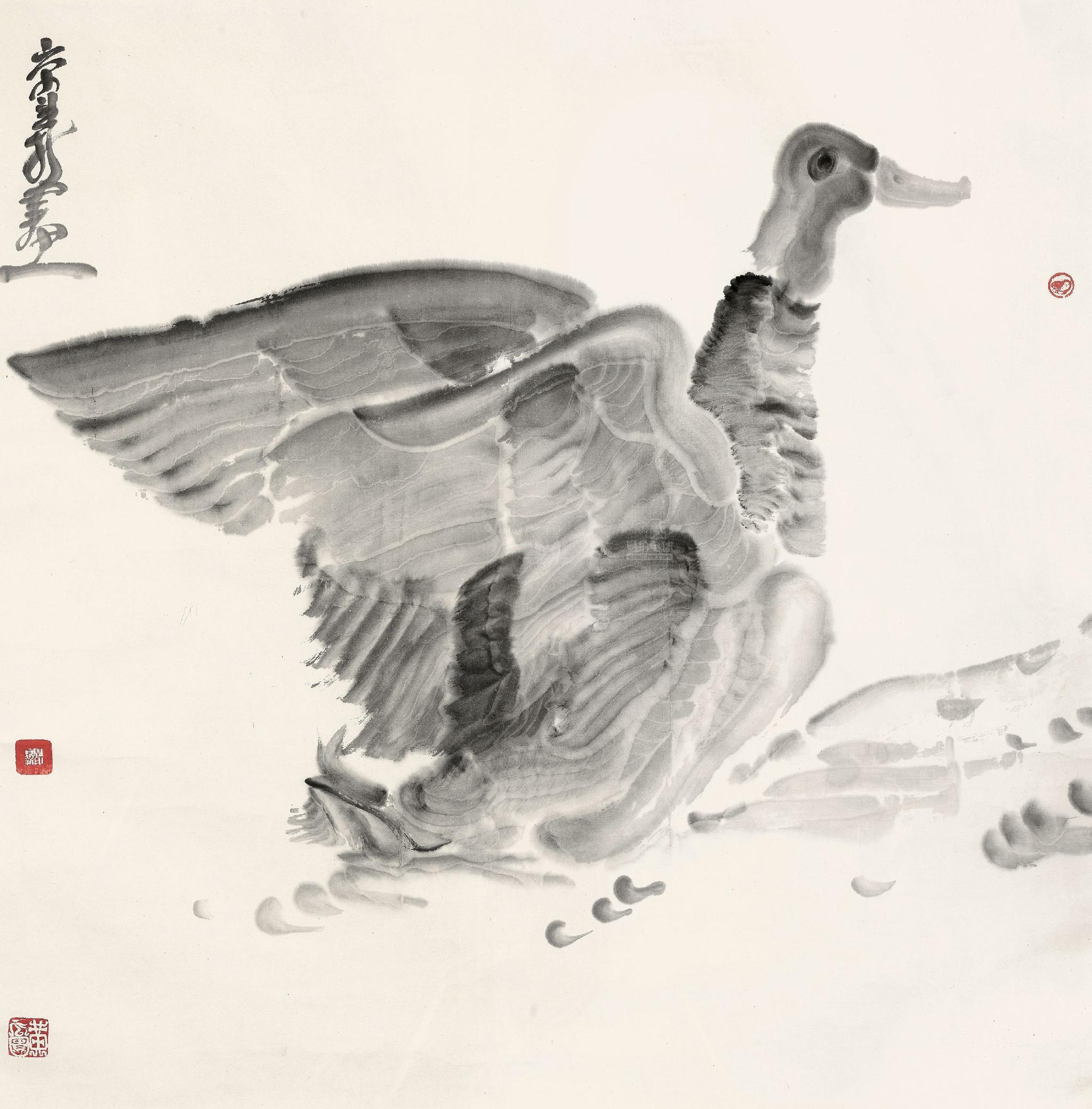 挥洒自如,洁净自然:评周京新的绘画艺术