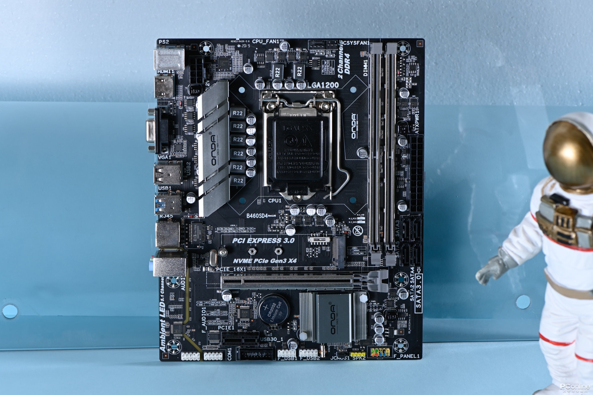 性价比优选 百元十代酷睿座驾昂达b460来袭|昂达|酷睿|主板_新浪新闻