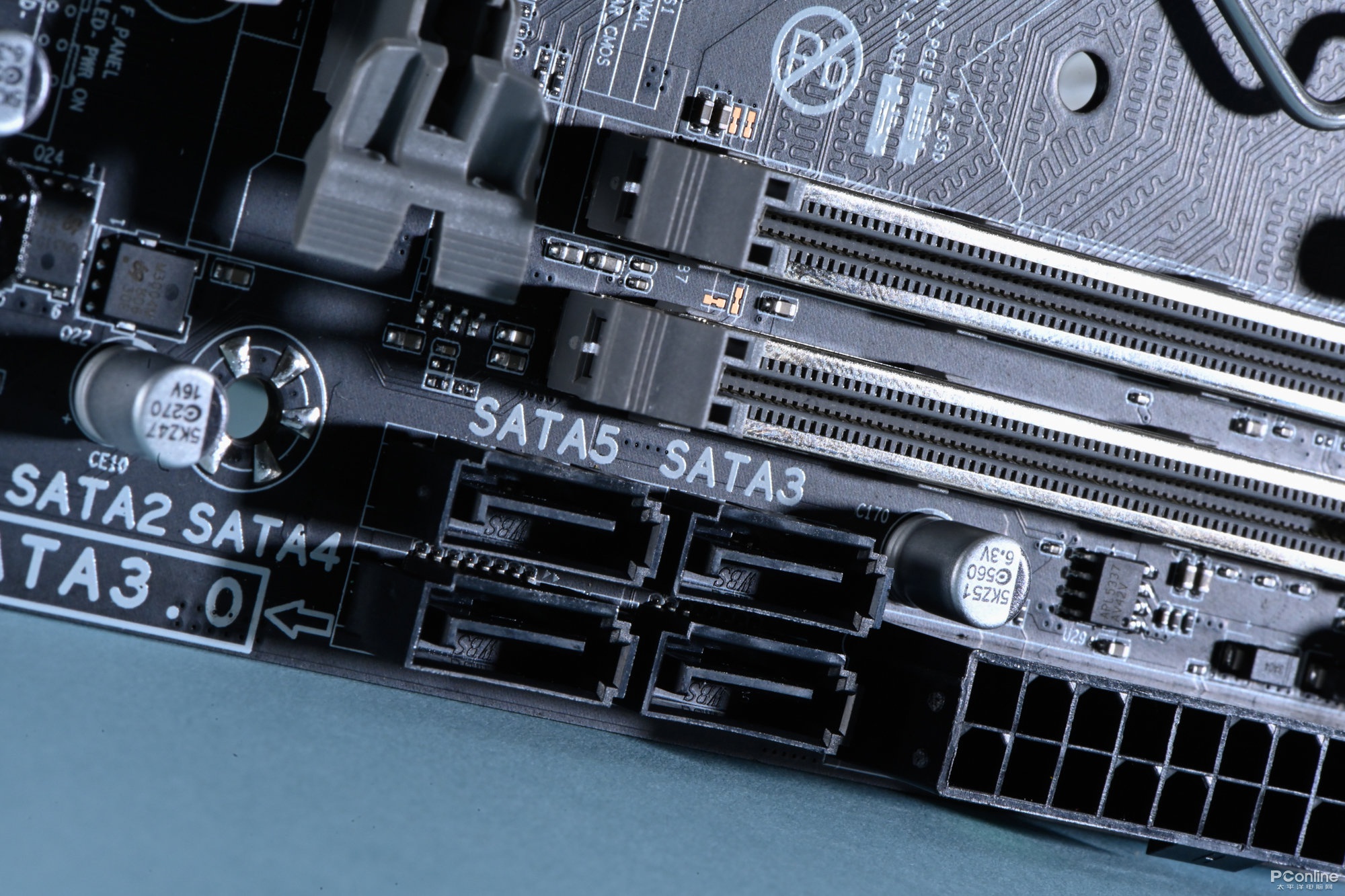 昂达b460sd4主板外观