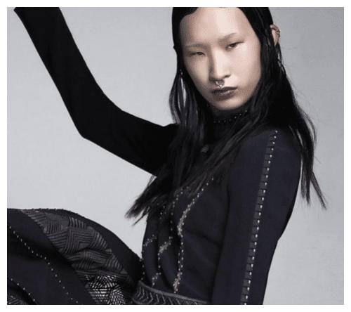 既吕燕之后,又一中国"丑模"被外国人捧火,撞脸林永健