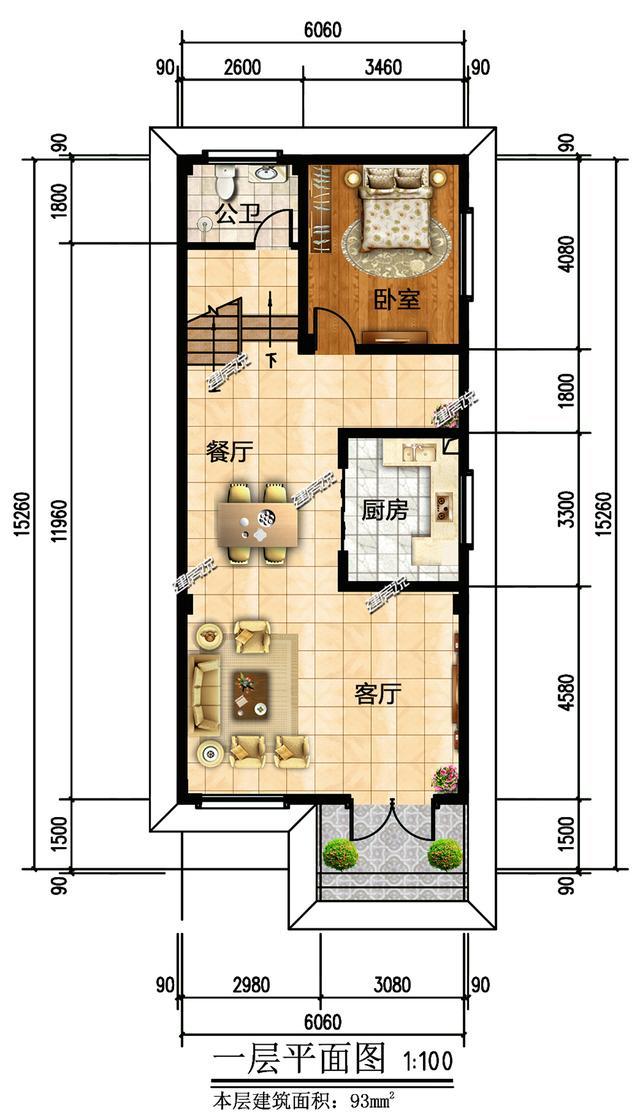 面寬僅6米也能建別墅這設計我很服氣