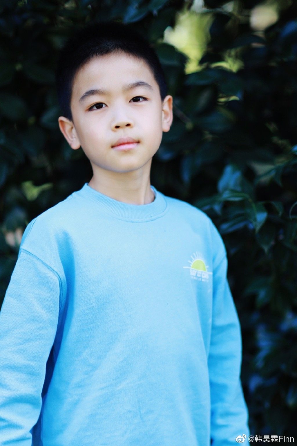 小帅哥韩昊霖阳光帅气写真_高清图集_新浪网