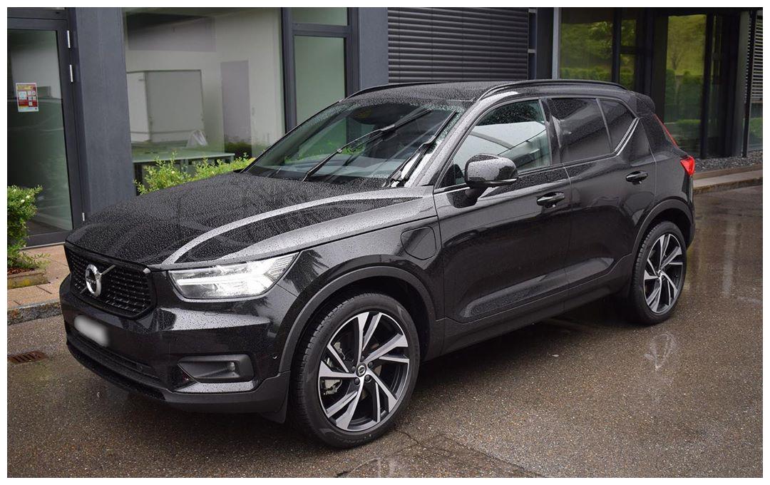 沃尔沃xc40实车 运动大气的设计