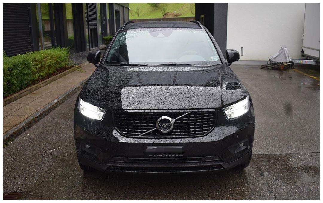 沃尔沃xc40实车 运动大气的设计