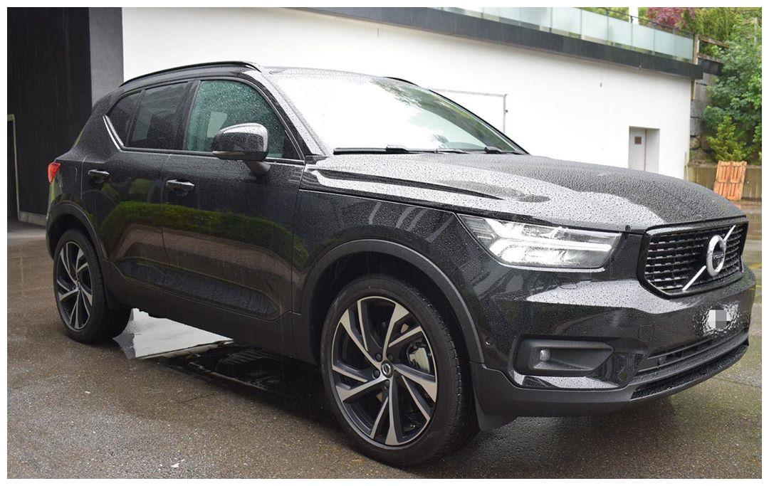 沃尔沃xc40实车 运动大气的设计
