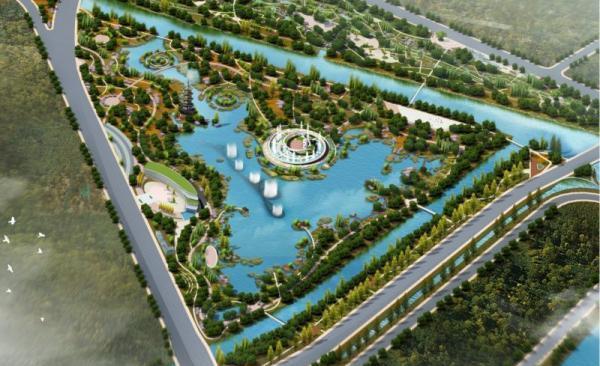 丰李镇鹿鸣湖湿地一期(甘泉河东坡湿地)项目__财经头条
