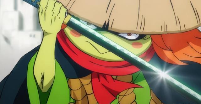 海贼王:河松拿起外无双,小菊戴上鬼面具,采石场反击开始