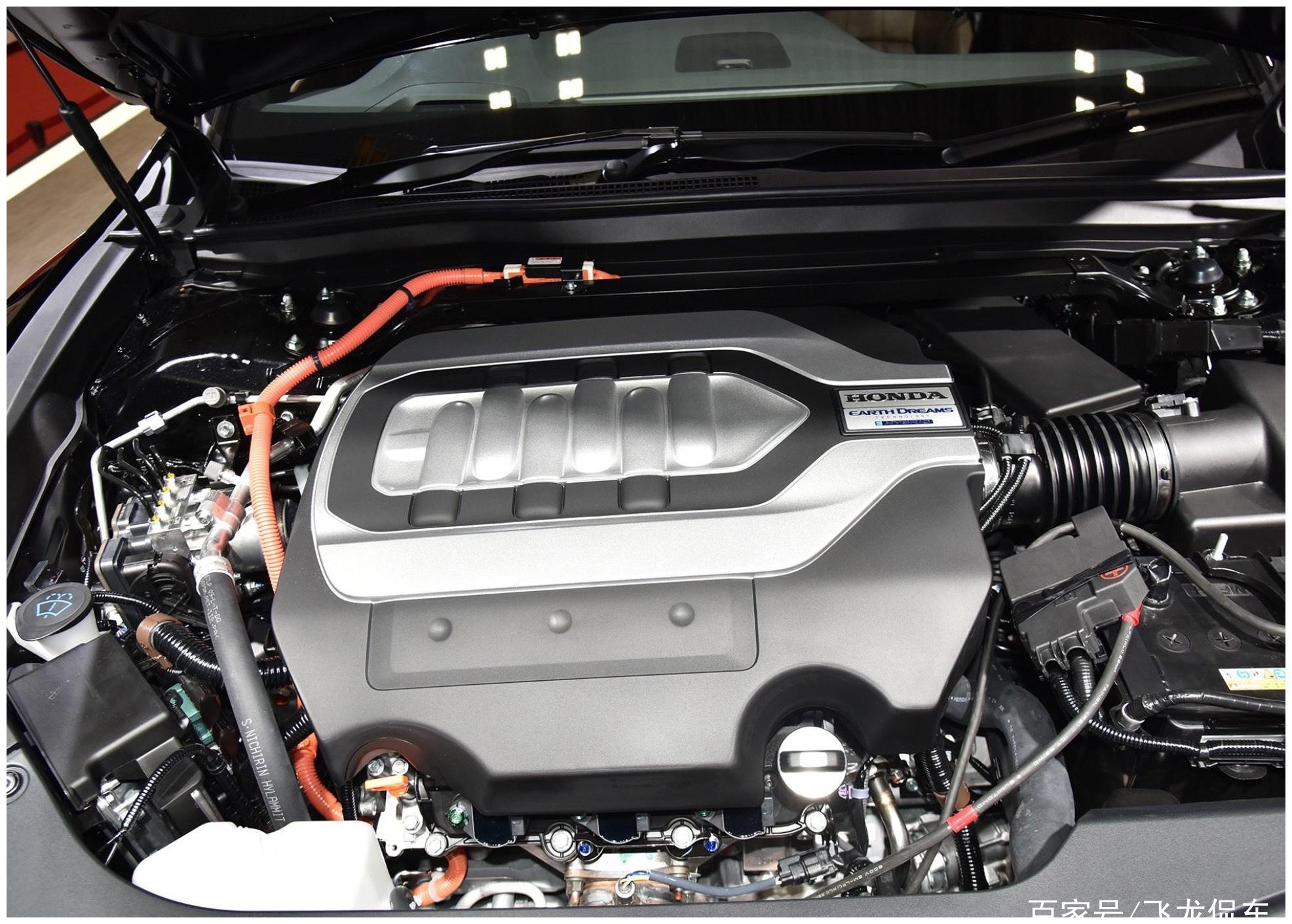 本田的扛鼎之作车长5米v6发动机配10at还自带空气悬架