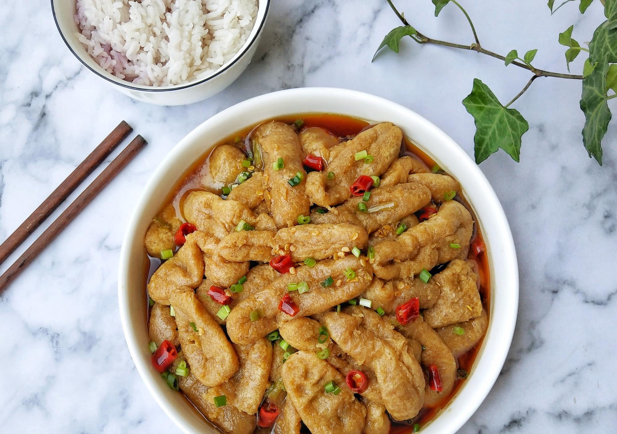 教你油豆腐这样做,开胃下饭,一口爆汁,做法简单,比吃肉还香