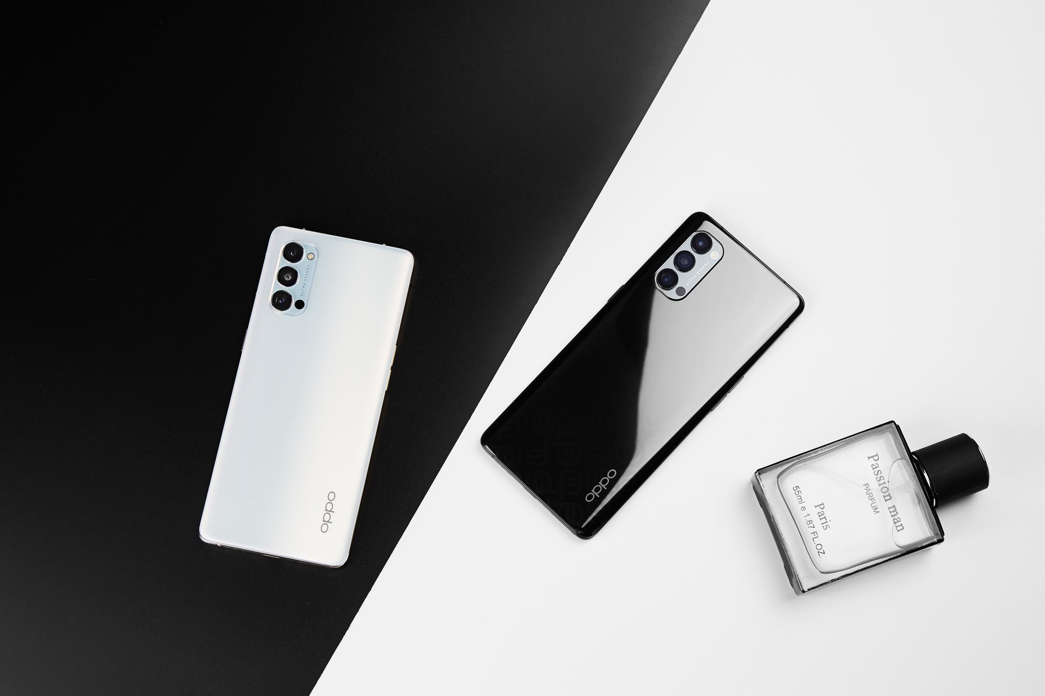 oppo手机高清颜色黑白,oppoa93手机颜色 谁说黑白配太普通?oppo reno4 pro真机图赏,这颜值情侣机首选