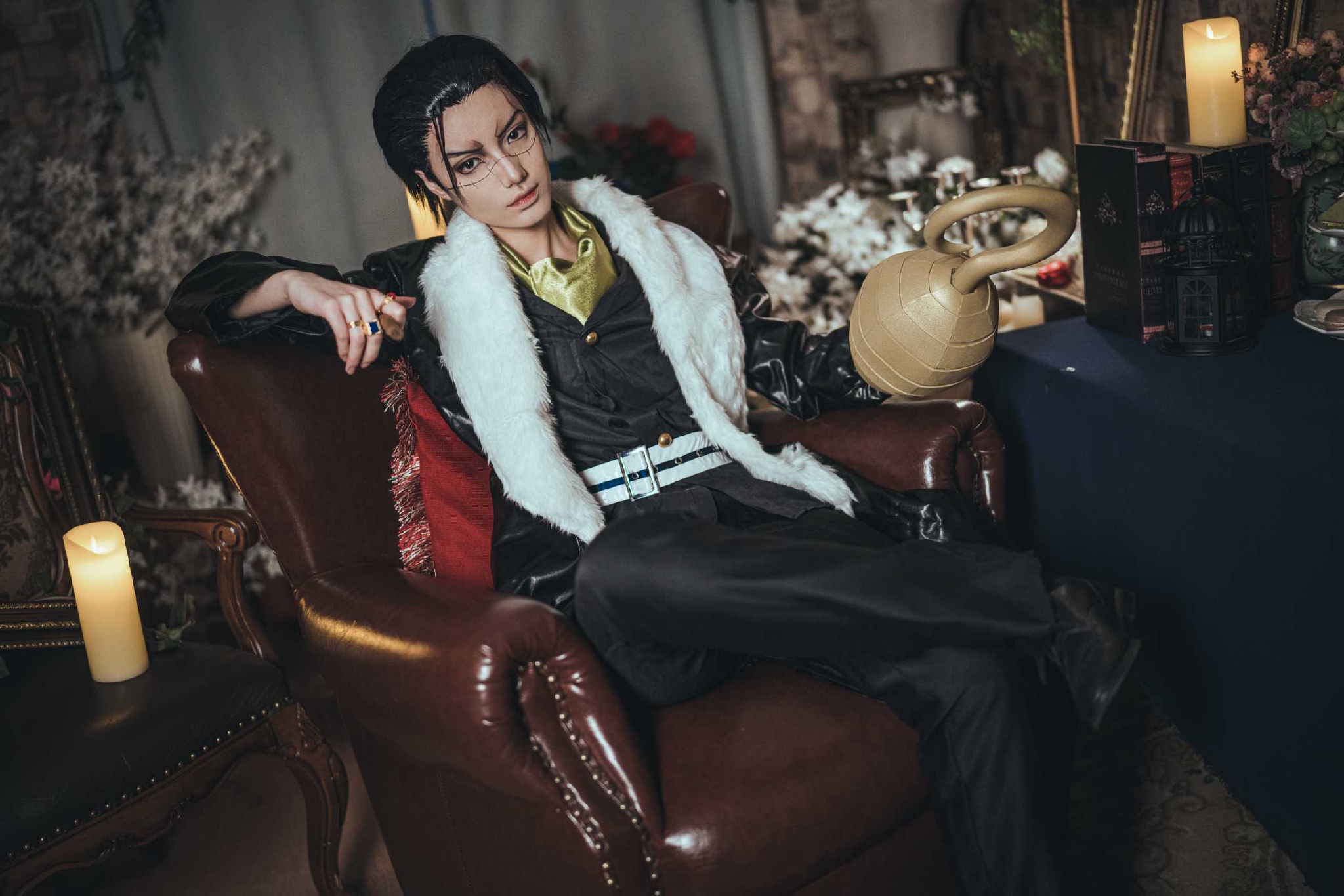 海贼王沙克洛克达尔cosplay
