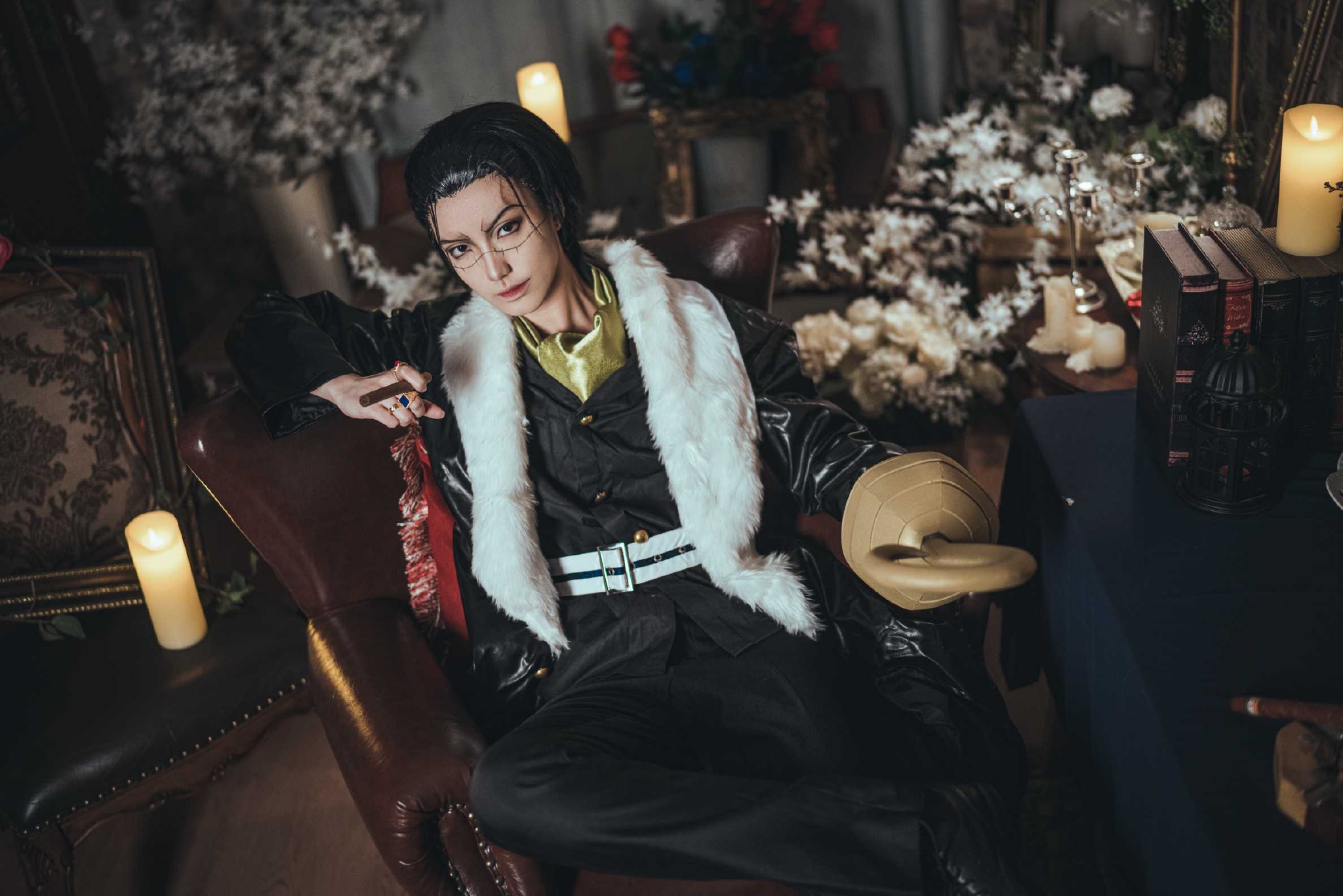 海贼王沙克洛克达尔cosplay