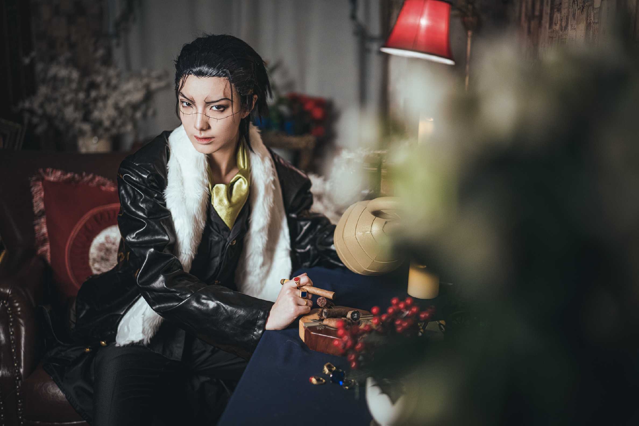 海贼王沙克洛克达尔cosplay