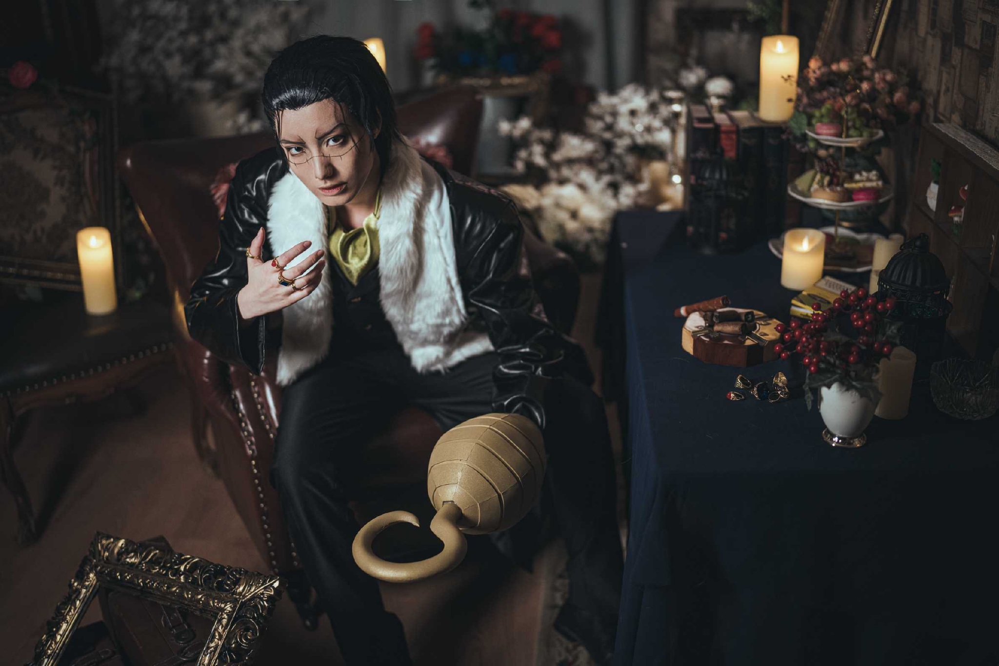 海贼王沙克洛克达尔cosplay