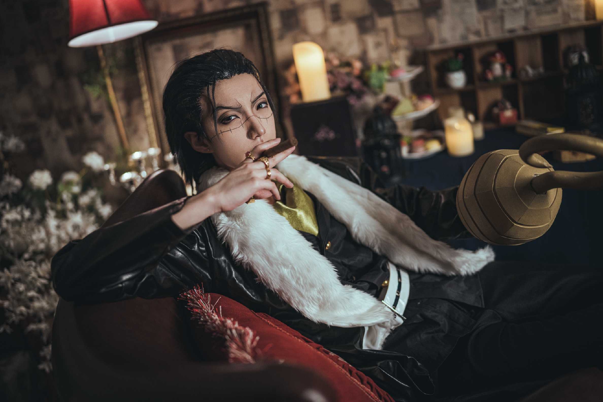 海贼王沙克洛克达尔cosplay