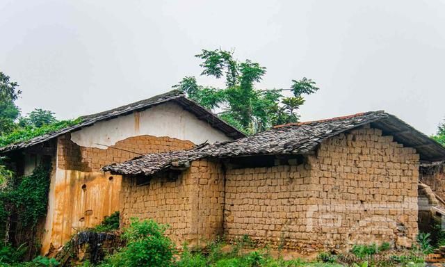 广东南雄市珠玑村的老屋,故乡的原风景熟悉亲切的景象