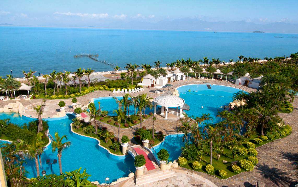 游珠海海泉湾海洋温泉,一站式感受世界各国的温泉文化,环境优雅