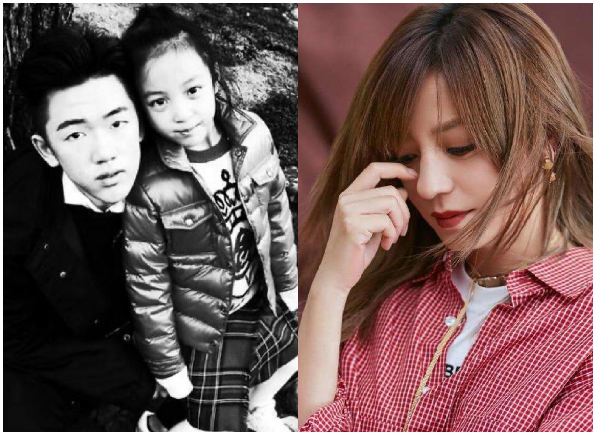 赵薇21岁继子正面照流出,侧面帅气且抢镜头,怀抱小四月感情好