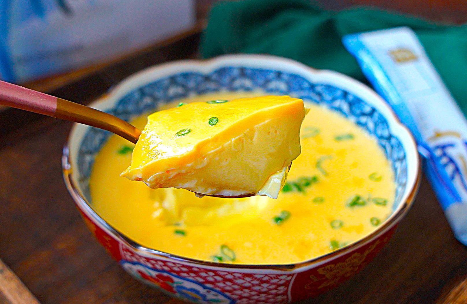 原来蒸鸡蛋羹这么简单,口感滑嫩又更营养,学会了一次就能做成功