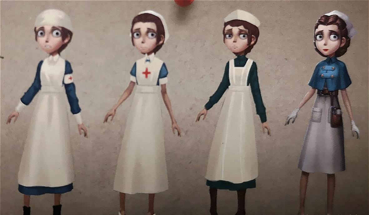 第五人格:8张珍贵的角色"废稿",幸运儿初期设定,也太帅了!