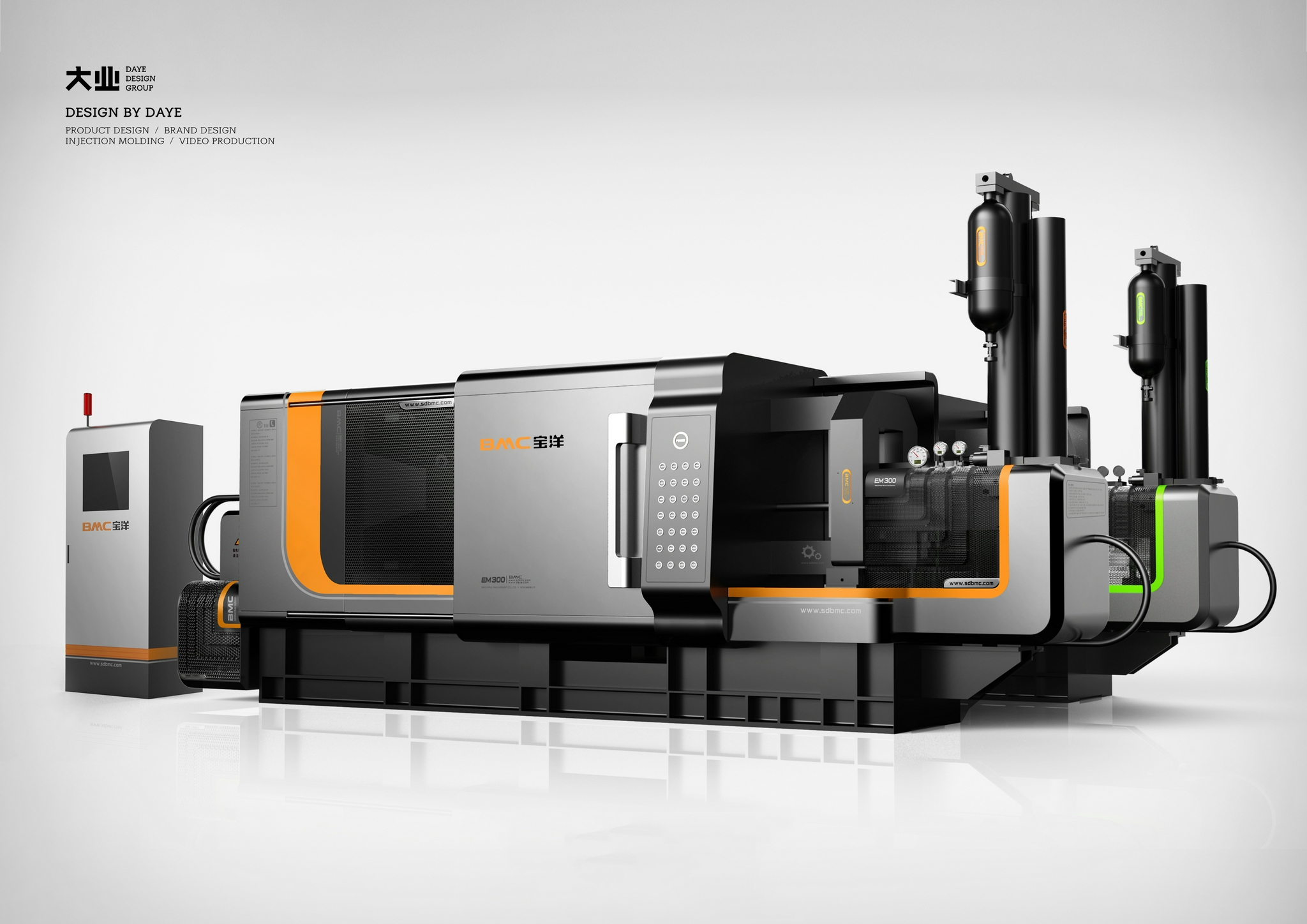 工业设备的钢铁时尚设计