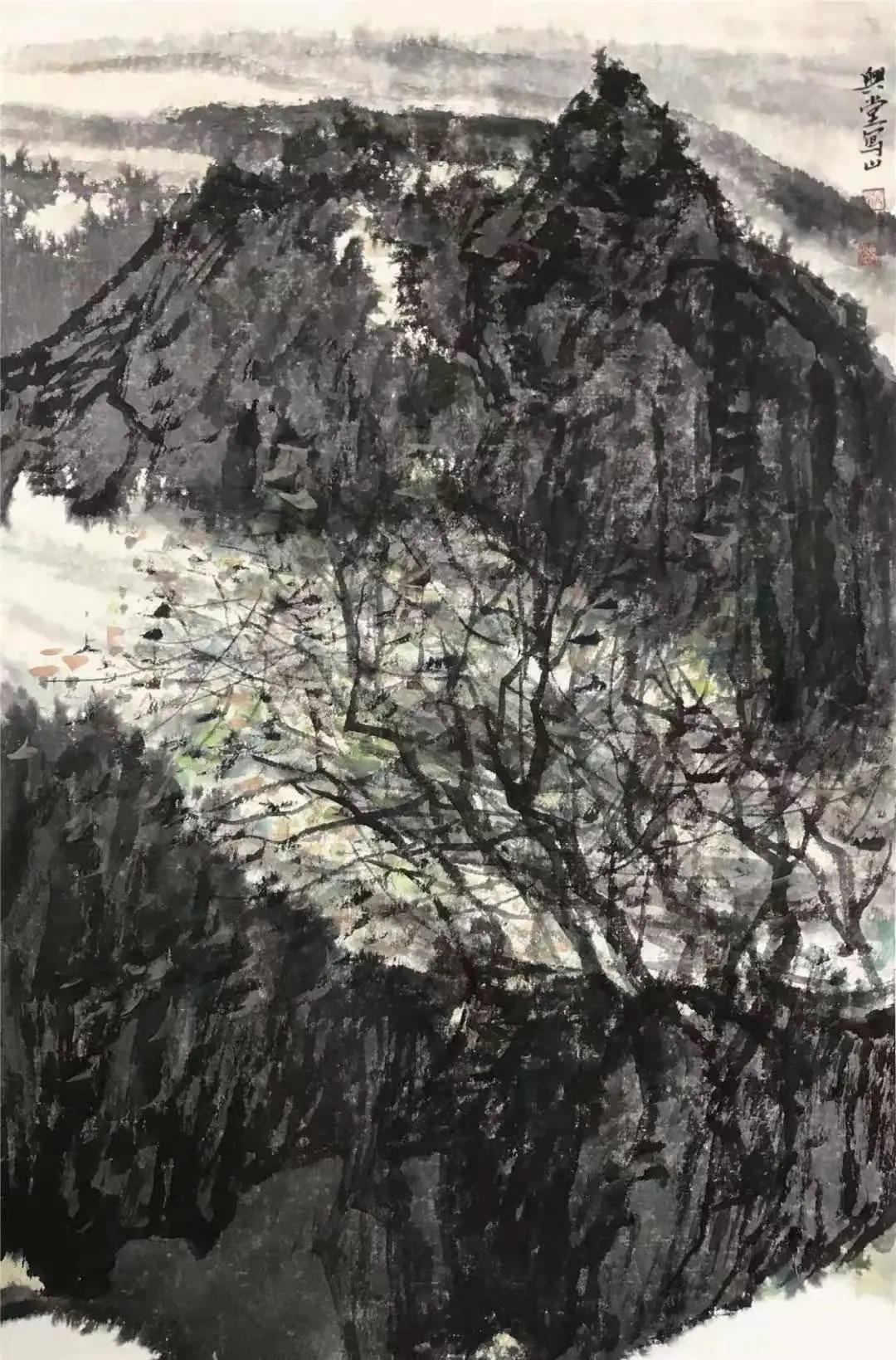 王兴堂山水画作品欣赏