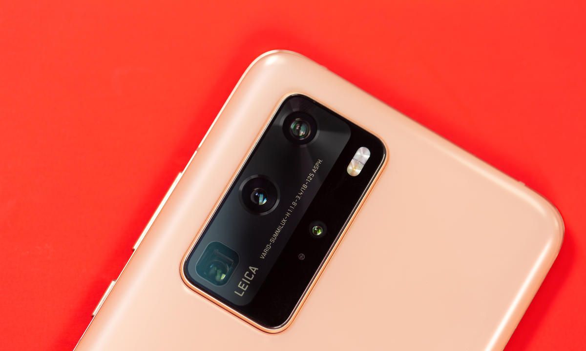 首款四曲面屏 华为p40系列双机图赏