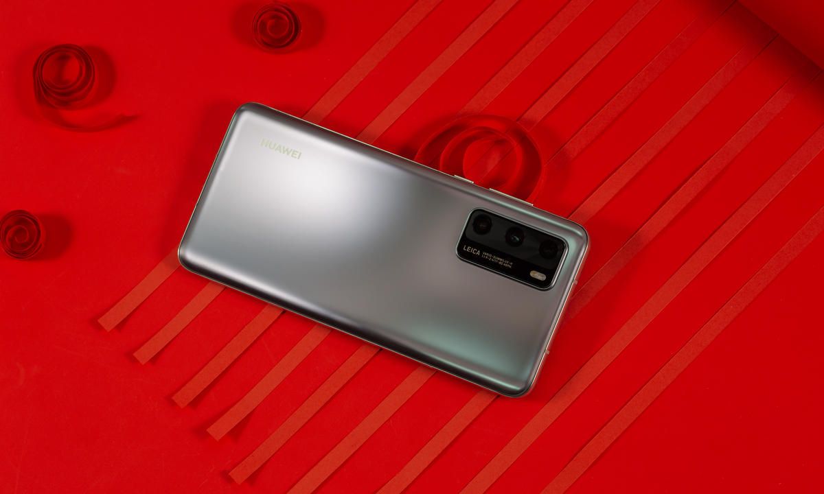 首款四曲面屏 华为p40系列双机图赏