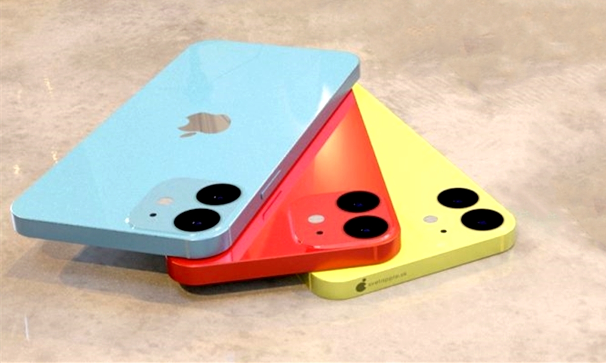 苹果iphone12六大新配色曝光:致敬iphone5c?