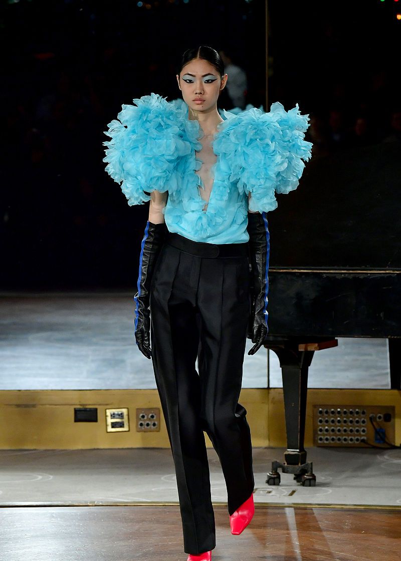 2020秋冬纽约时装周:prabal gurung 品牌秀场