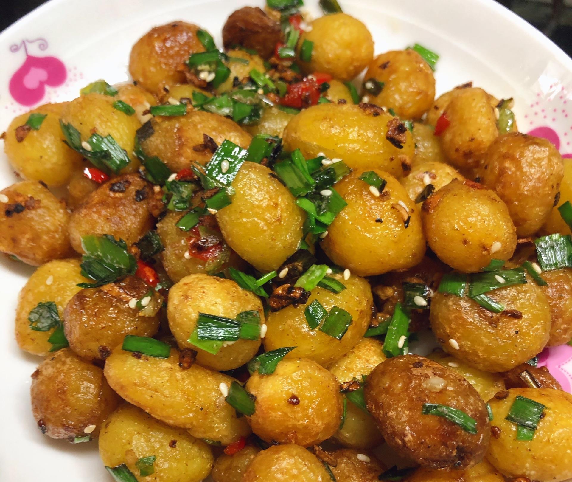 椒盐小土豆的做法!_高清图集_新浪网