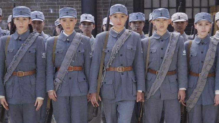 2013年的电视剧《五台山抗日传奇之女兵排》 0   优酷出品 古装剧人设