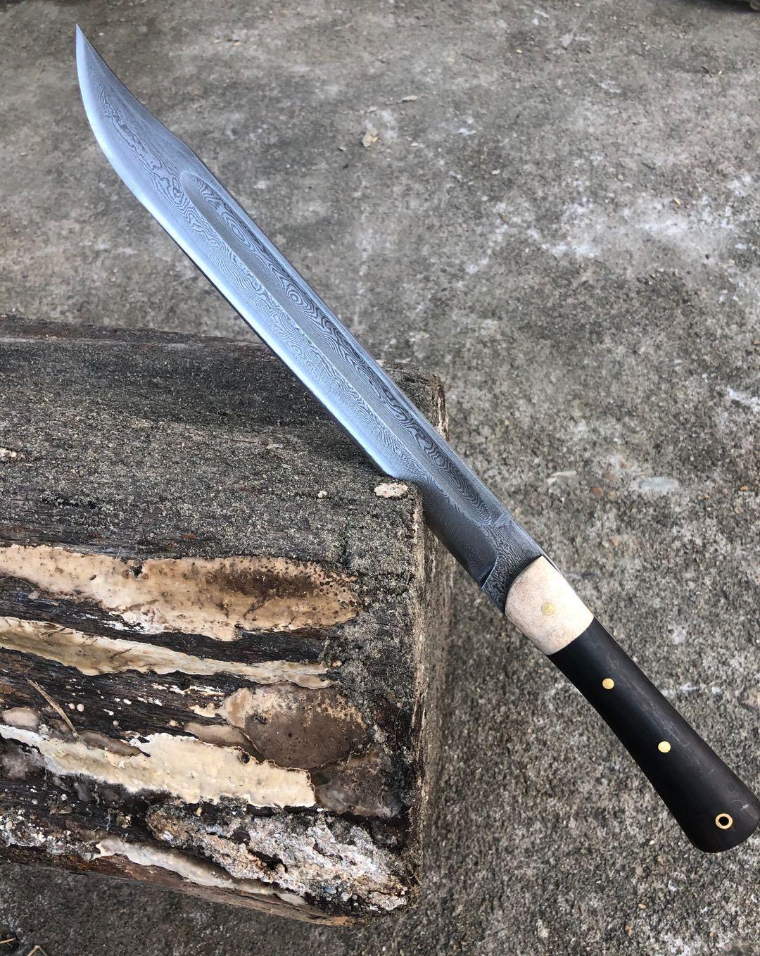 刺刀就该是这样,户撒手工花纹钢刺刀新的视觉体验