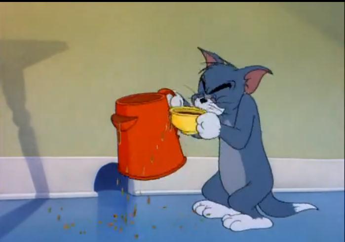 猫和老鼠汤姆到底都用了哪些方法抵抗睡眠呢汤姆我尽力了