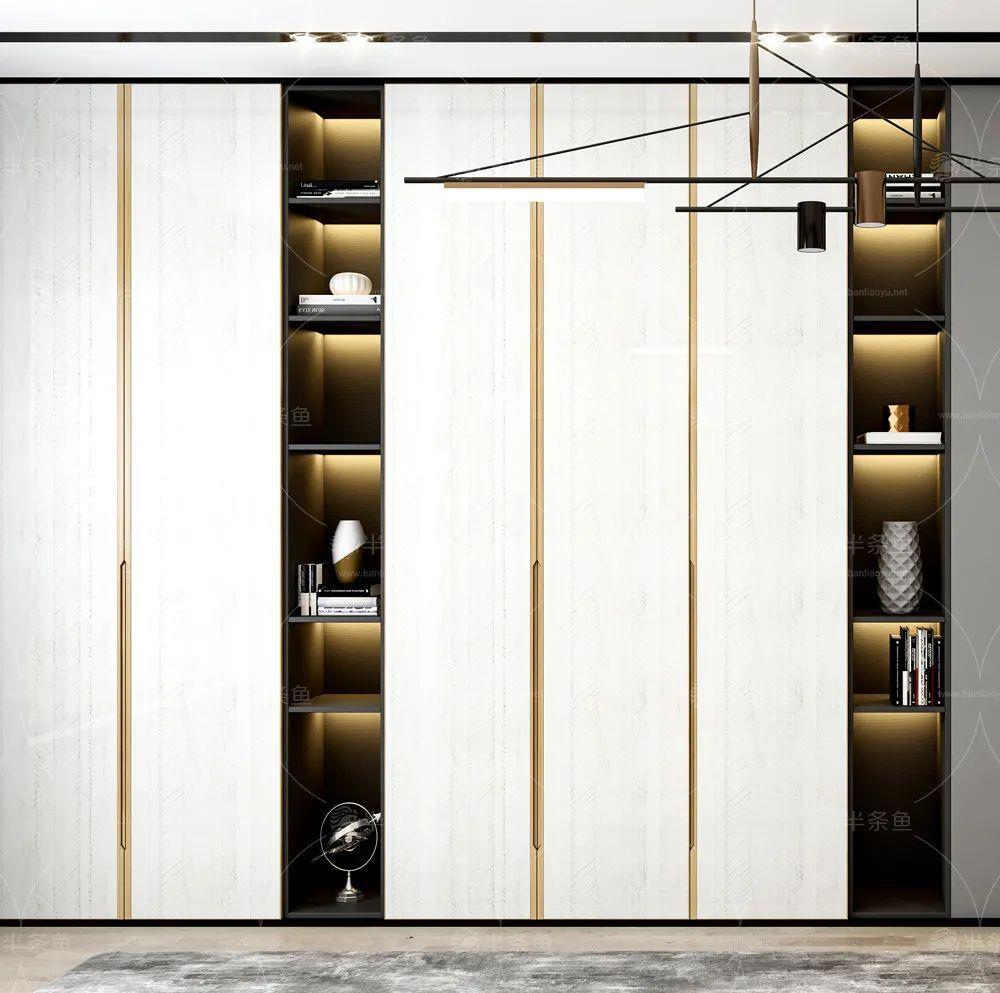 让家具也带上大师范儿极简风定制书柜美图分享