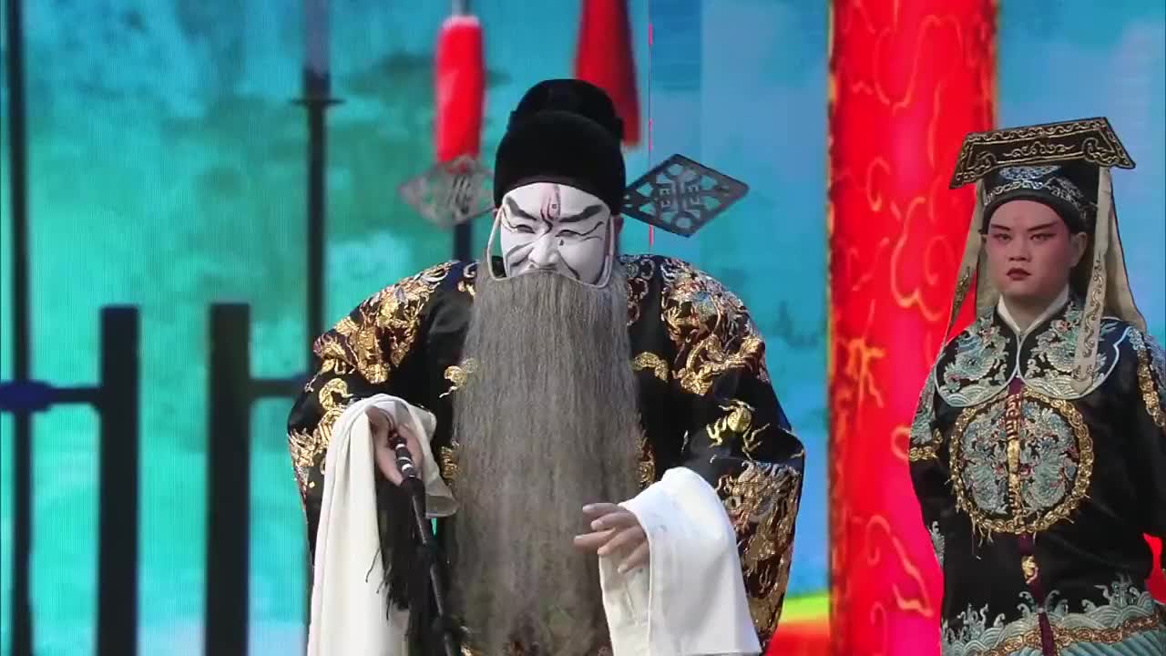 豫剧黑头经典 李根旺:威风凛凛出府门,我到校场选能人