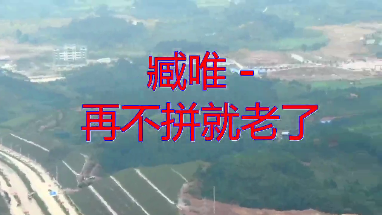 好歌分享,《臧唯 - 再不拼就老了》,歌声惟妙惟俏,耐人寻味