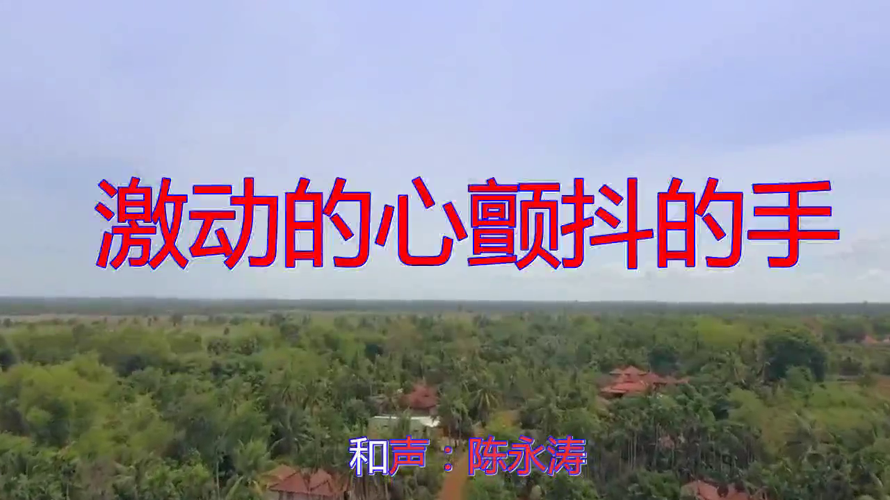 金久哲的激动的心颤抖的手歌声让人沉醉太好听