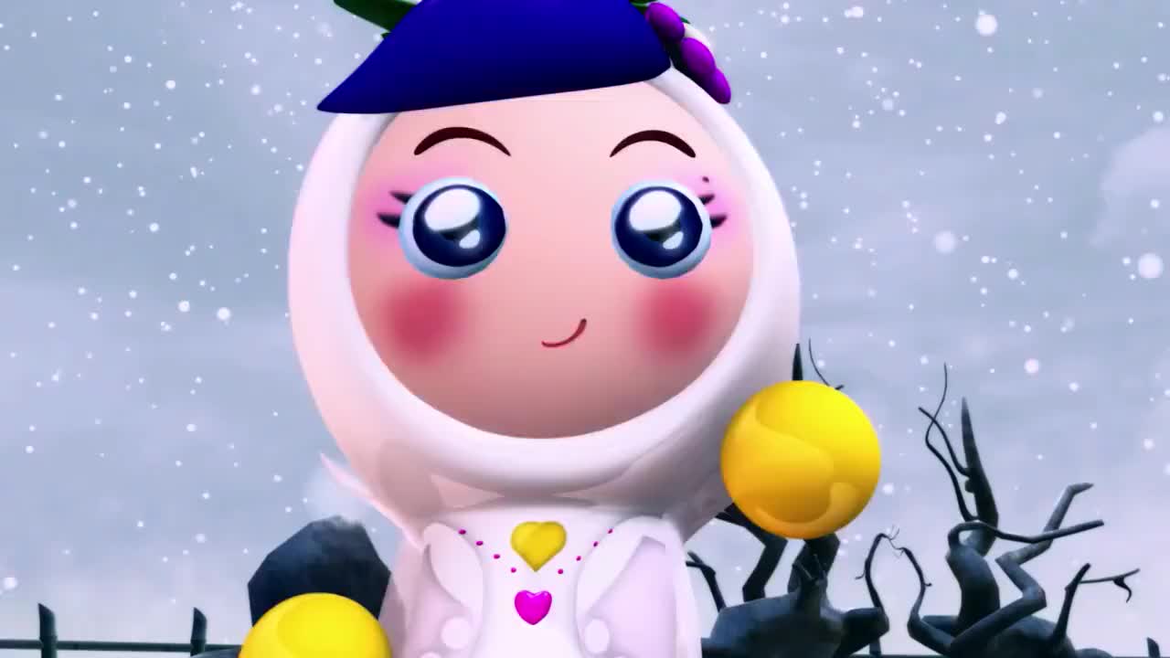 果宝特攻吹雪扮成老人给小微唱歌小微以为他是圣诞老人