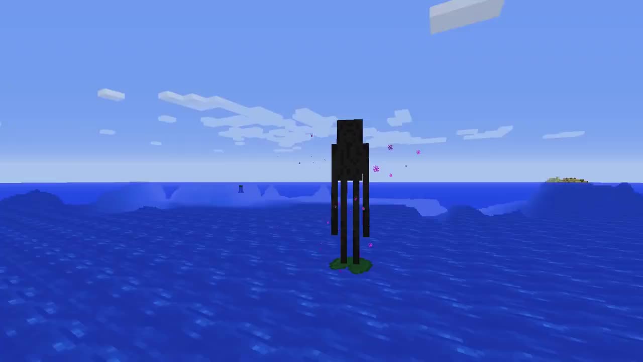 末影人竟不怕水?果然绿色出奇迹啊!