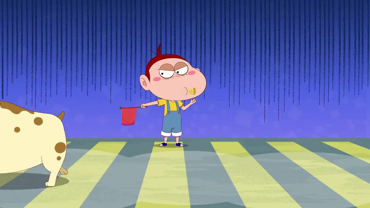 爆笑校园:阿u还能和小学生做朋友,真厉害,能制服熊孩子呢