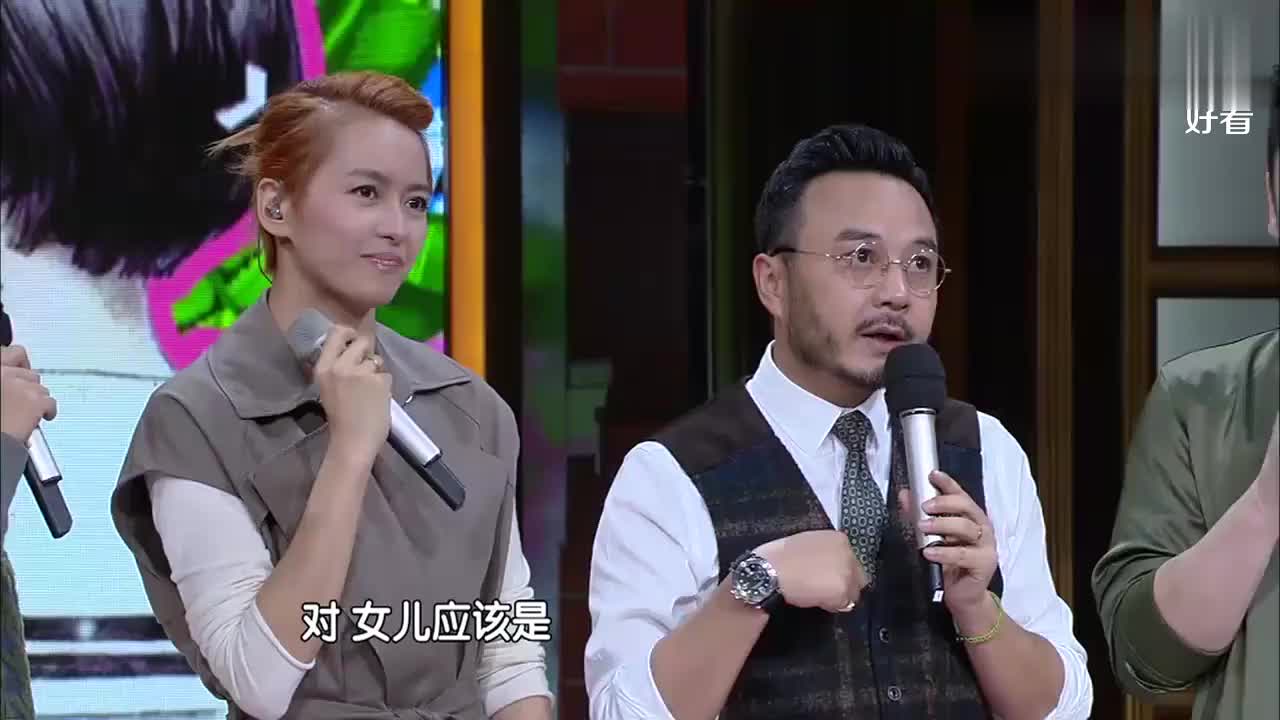 小沐沐不让汪涵上班,结果汪涵说去挣钱就让走,忒聪明丨天天向上