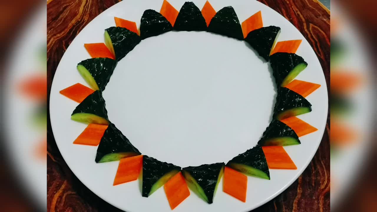 教你几款简单盘饰的做法和技巧,给你的菜品增加更好的色彩质量